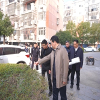 梅耐雪督導調度文明創建工作